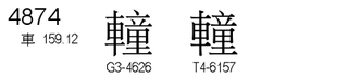 U+4874
